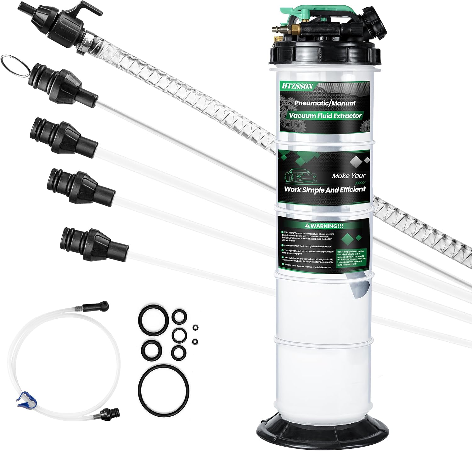 Brake Fluid - 9.5 L/2.5 Gallon Oil Extractor Pump