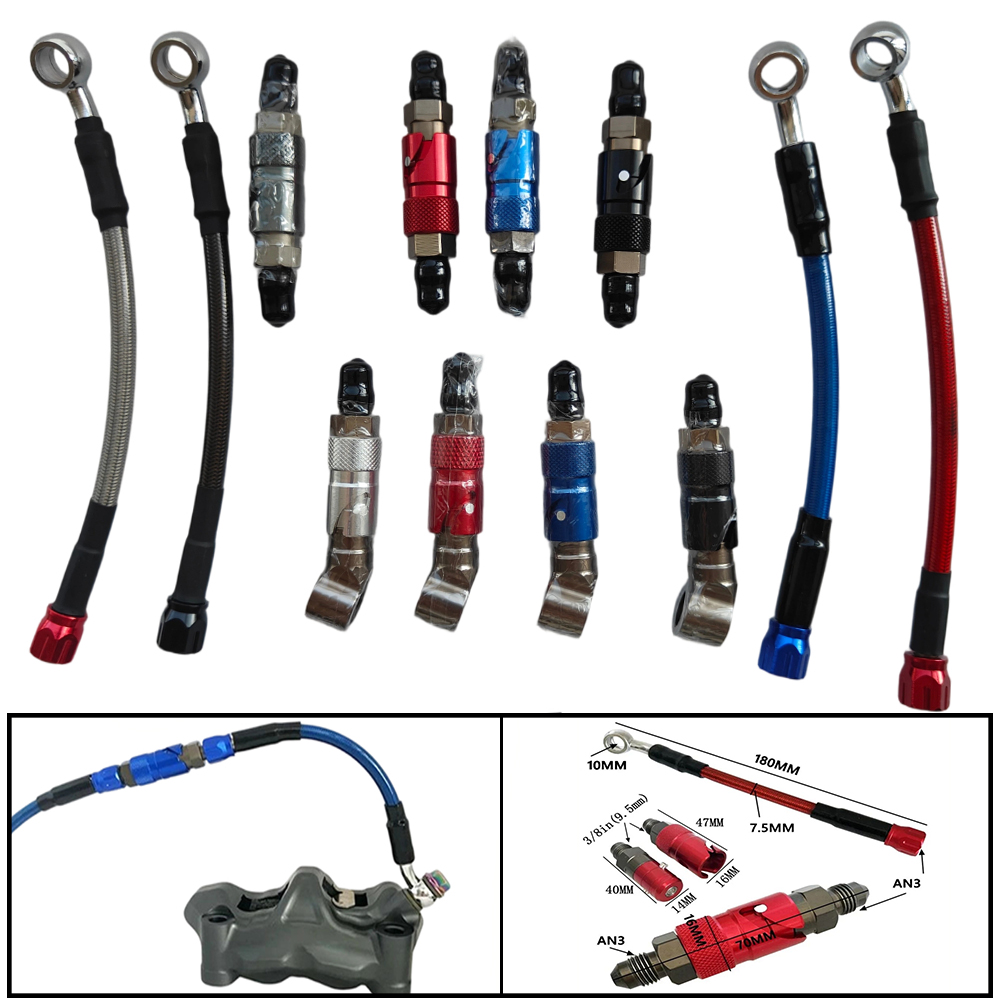 Motorcycle AN3 Quick Connect B - đánh giá và giá Motorcycle Brake Cable