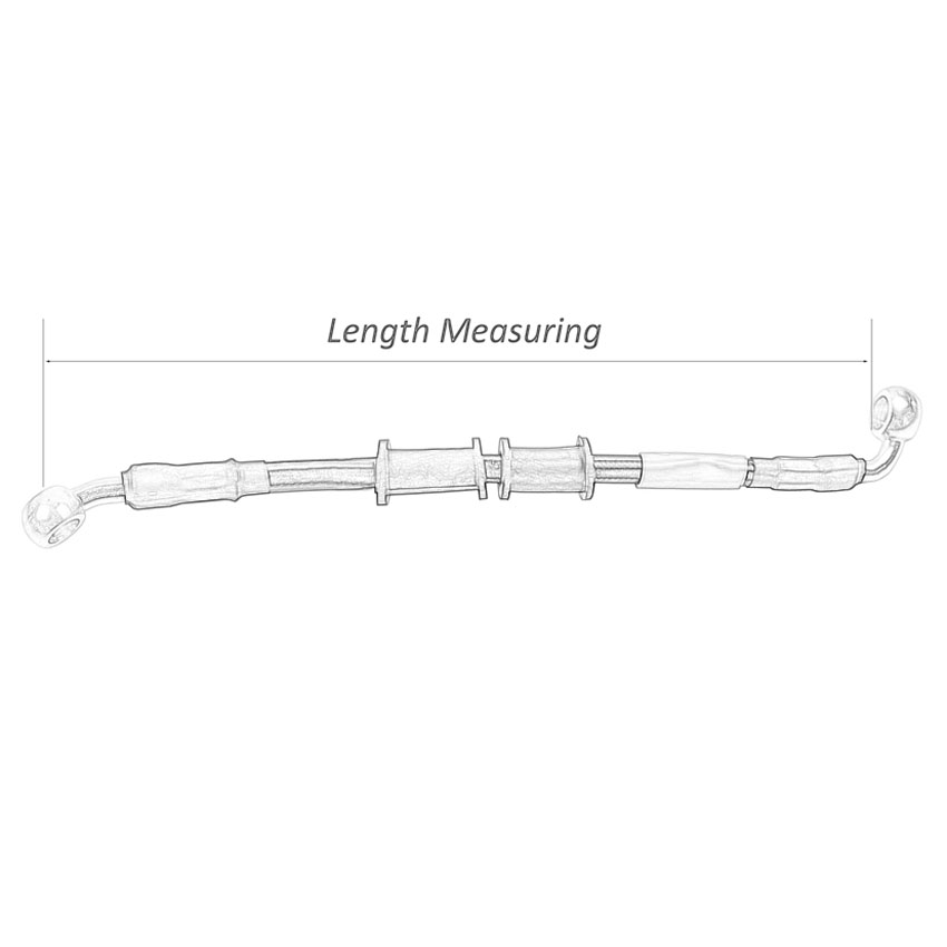 400mm-2400mm Brake Hose Hydrau - đánh giá và giá Motorcycle Brake Cable